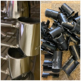 【お取引中】スチールラック アイリスオーヤマ 4段 棚の画像