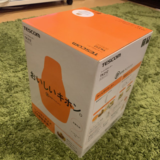 値下げしました！★新品★テスコムフードプロセッサーTK212-Wの画像