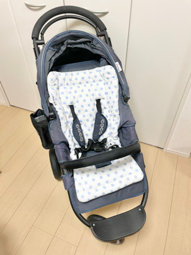 AirBuggy coco エアバギー ココ ブレーキ付き ネイビー
