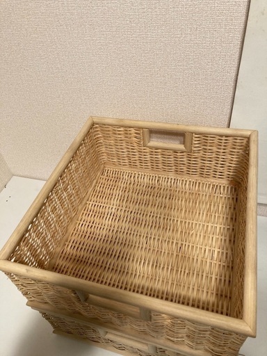 無印良品　収納カゴ　４個
