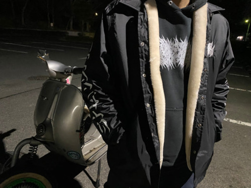 ボア付きコーチジャケット