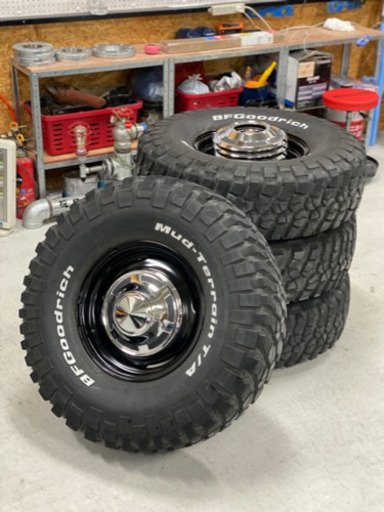 タイヤ&ホイール　ランクル　78プラド