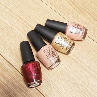 【人気カラー有り】OPI(オーピーアイ)　ネイルポリッシュ4個セット