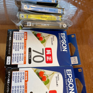 EPSON IC6CL70 純正インク　格安でお譲りします。の画像