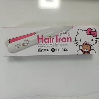 【値下】キティちゃんのヘアアイロン≪新品・未使用≫西葛西駅引取可...