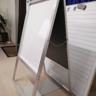 サインボード　あげます~　　両面書けます　ホワイトボードマーカーもお付します！の画像