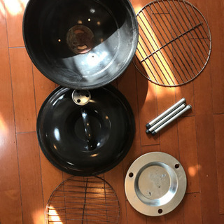 バーベキューグリル　焚き火台の画像