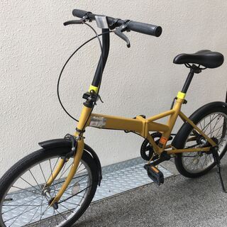 中古折りたたみ自転車の画像