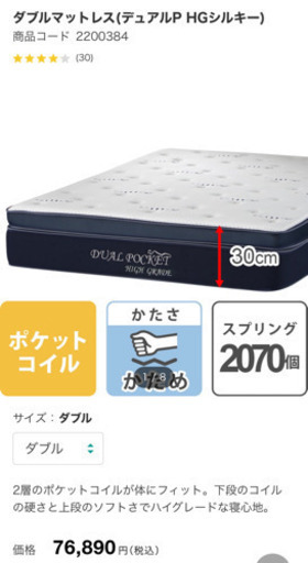 希ほぼ新品総額12万以上　ニトリマットレス  フレームセット