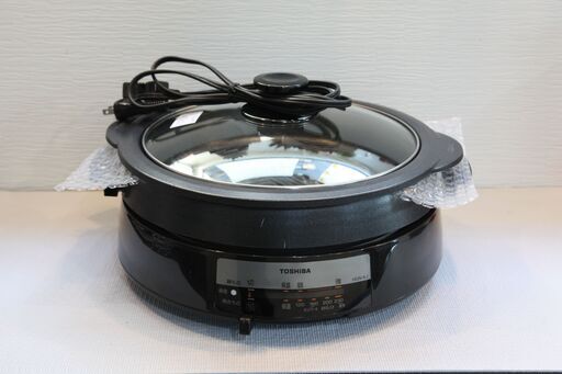 TOSHIBA グリル鍋 HGN-6J(K) ブラック
