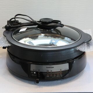  TOSHIBA グリル鍋 HGN-6J(K) ブラック