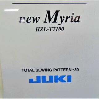 JUKI ジューキ ミシン HZL-T7100 中古動作品の画像