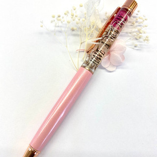 ハーバリウムペン（HAVE A NICE DAY プレート入り）