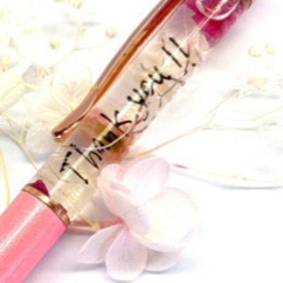 ハーバリウムペン（Thank you‼︎ プレート入り）の画像