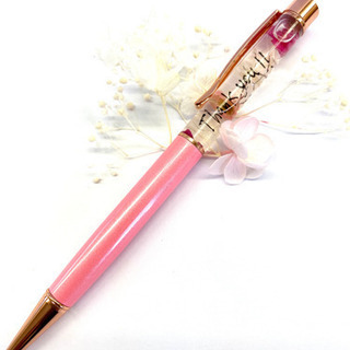 ハーバリウムペン（Thank you‼︎ プレート入り）