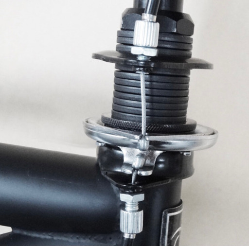決まりました。20インチ マットブラックBMX