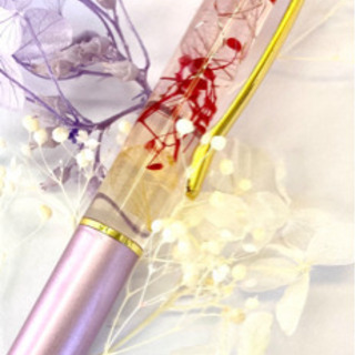 ハーバリウム　手作りぺんの画像