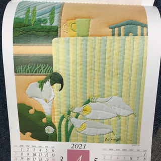 カレンダー　２０２１年　米倉　健史作品集の画像