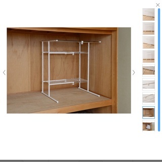 押し入れの隙間を活用✨棚付きラック