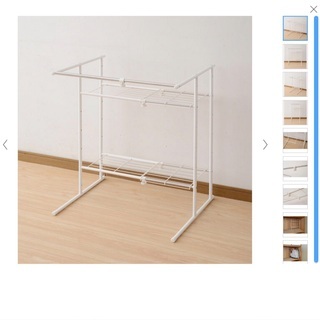 押し入れの隙間を活用✨棚付きラックの画像