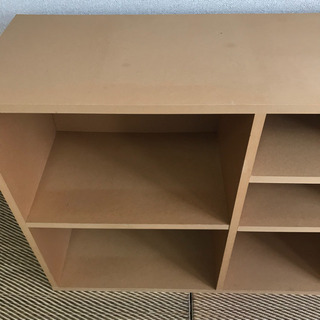 無印良品 収納棚 キャビネット カラーボックス 廃盤の画像