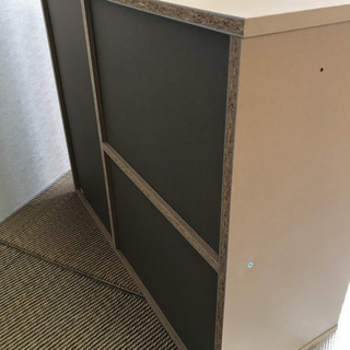 無印良品 収納棚 キャビネット カラーボックス 廃盤の画像