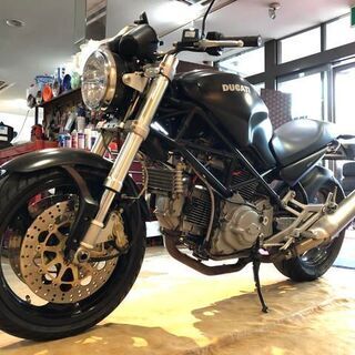 □Ducati ドゥカティ モンスター750 750cc 17352km 実動 エンジン好調 ストリート バイク 札幌発 B1472の画像