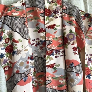 着物　花柄の画像