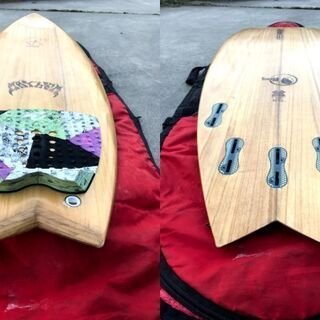 早いもの勝ち！！！超レア　ラストモデル LOST&メイヘム コラボ！！★使用10回★FIREWIRE RNF TIMBER TEK 5'5★の画像
