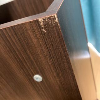 ニトリ　デスクと引出しの画像