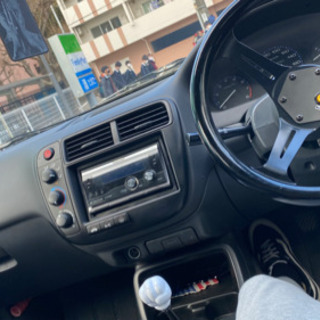 値下げします！ホンダ　シビックフェリオEK5 5MT 車検付き！改造点多数　希少4WD 程走行距離69000キロ！の画像