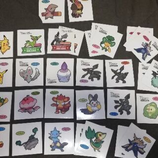ポケモンパンのシール30枚差し上げます