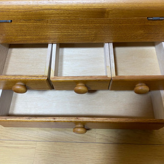 【取引決定済)裁縫箱　収納ケースの画像