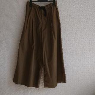 【無印良品】ワイドパンツ