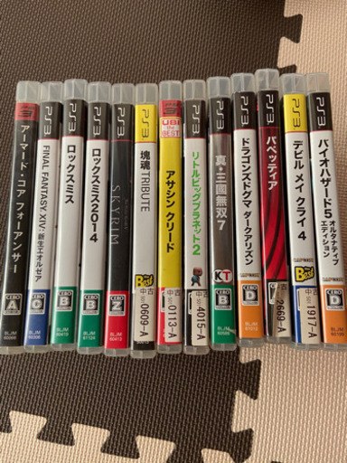 【※値下げ】PS3 ソフトまとめ売り
