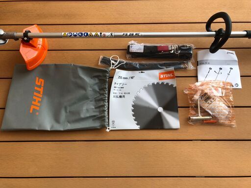 ★STIHL 軽量 刈払機 FS26RC ループハンドル 付属品多数 新品未使用
