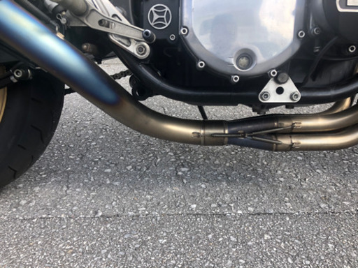 KAWASAKIバイクパーツナイトロマフラー廃盤機械曲げ18万