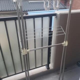 洗濯物干し 室内物干し タオルハンガー付き 

