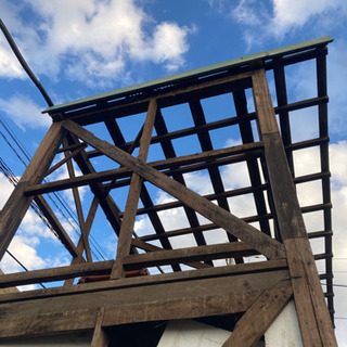 ガレージ建屋の建築資材です！　引き取り限定無料！