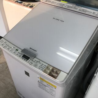 シャープ9.0Kインバーター洗濯乾燥機　2015年製！！分解クリーニング済み！！！