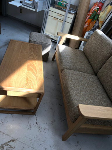 ?未使用品?ソファーテーブルセット