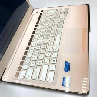 可愛いピンク☆最速i5＆バッテリー新品＆最新オフィス搭載！富士通 CH55/Jの画像