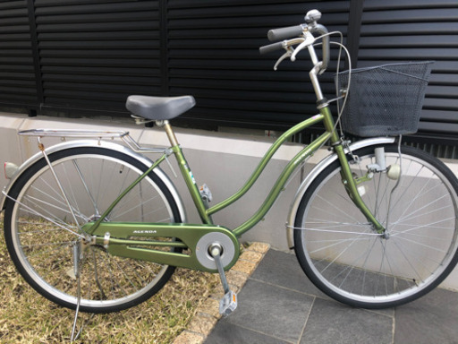 【26インチ中古自転車】美品❗️前後タイヤほぼ新品　変速なし　SALE中❗️