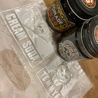 クリームソーダ　ポマード