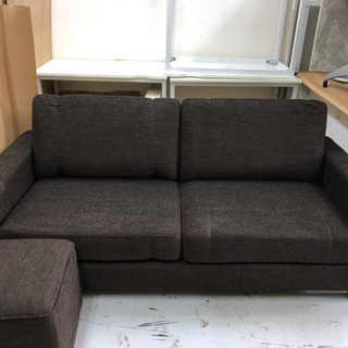 🔴売約済🔴3人掛けソファー(オットマン付)