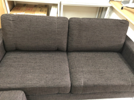 ?売約済?3人掛けソファー(オットマン付)