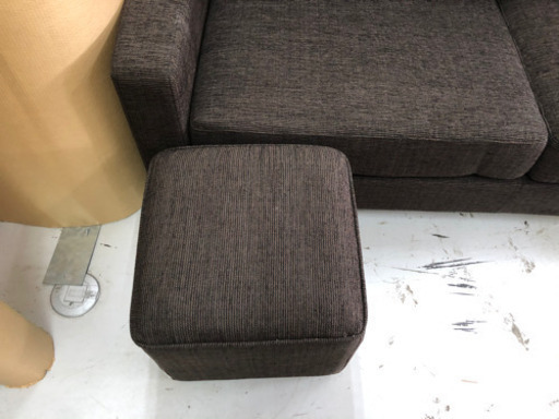 ?売約済?3人掛けソファー(オットマン付)