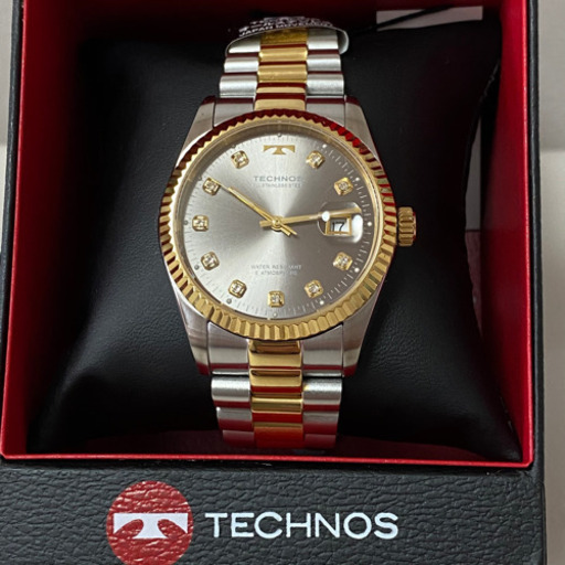 【未使用品】テクノス TECHNOS 腕時計 オールステンレス T9522TE メンズ腕時計 Japan movement
