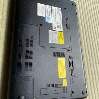NEC Lavie  LS150/F Windows10 レッドノートパソコンの画像