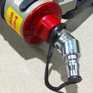 【苫小牧バナナ】MAX/マックス 常圧 フロアタッカ ステープル用 エアネイラ TA-557F 中古 動作確認済み 状態良好♪の画像